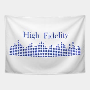 High Fidelity Blue Tapestry