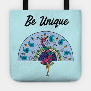 Peacock - Be Unique Tote