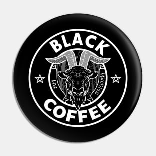 Black Coffee Pin