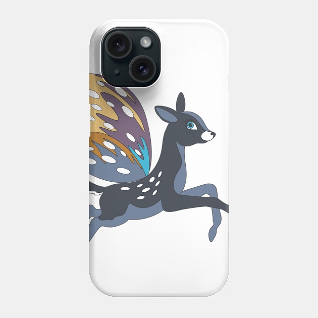 Flying Deer Phone Case by olganikich