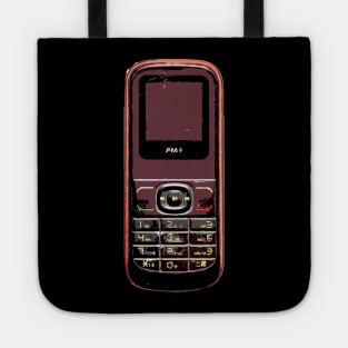 old mobile phone Tote