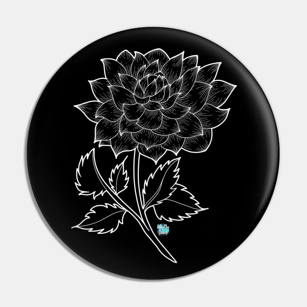 Dahlia Pin by ColorMix Studios