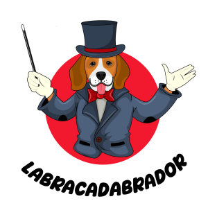 Labracadabrador Funny Lab Retriever Magician Dog for Labrador lovers T-Shirt