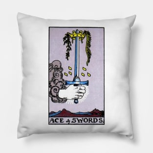 Ace of Swords Tarot Pillow