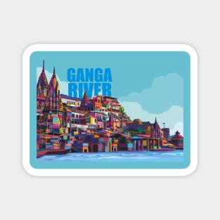 Ganga River Magnet