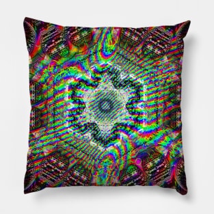 Metatronic Motion - Desert Flux Wave Pillow