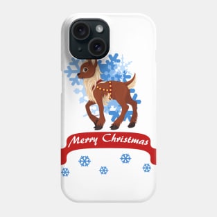 Merry Christmas Reindeer Phone Case