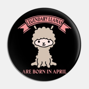 Llama birthday legendary llamas are born in april Pin