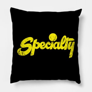 Specialty Records Pillow