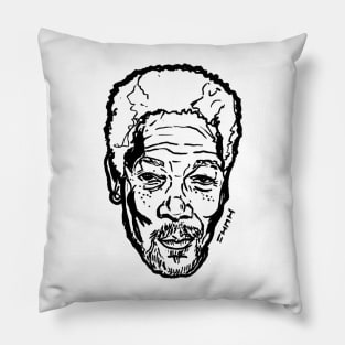 Almighty Morgan Free Tee Pillow