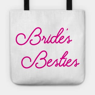 Bride's Besties - Wedding Bridesmaid Bachelorette Party Design Tote