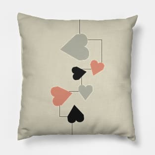 heart map Pillow