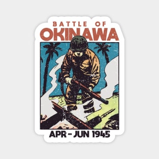 Battle of Okinawa - WW2 Japanese War Magnet