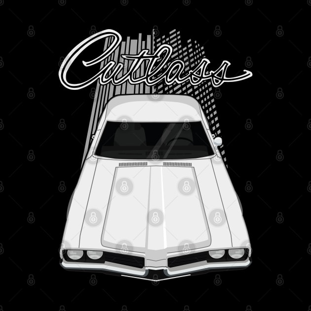 Oldsmobile Cutlass 1969 - white by V8social