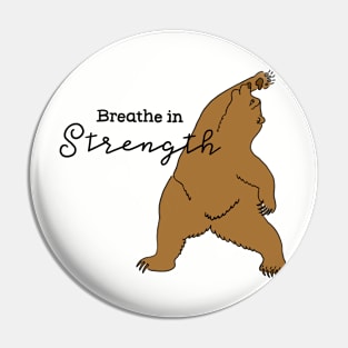 Bear Yoga Pin