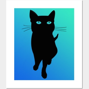 Hello Fuzzy cat Poster by Keith Mills - Pixels