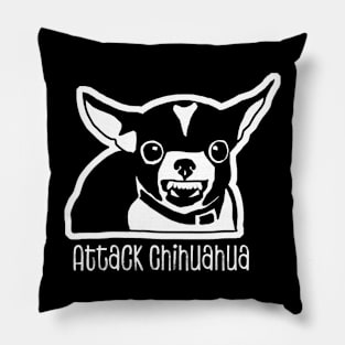 Attack Chihuahua Pillow