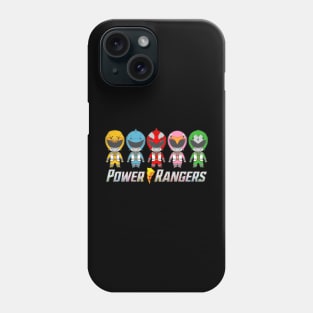 Black Power Ranger Strength In Unity Phone Case