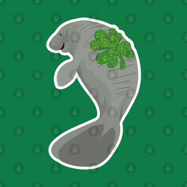 Shamrock Manatee by Peppermint Narwhal