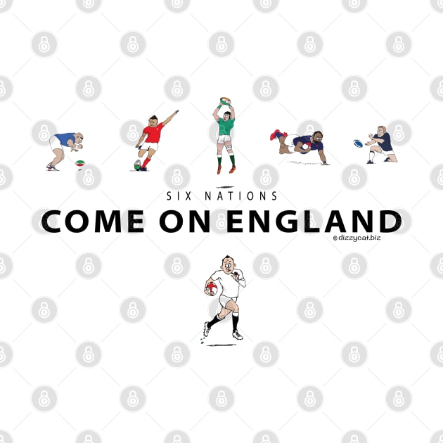 Six Nations rugby - Come on England by dizzycat-biz