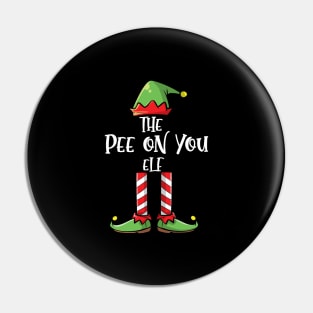 Snarky Sassy Elf Sarcastic Matching Family Christmas Party Pin