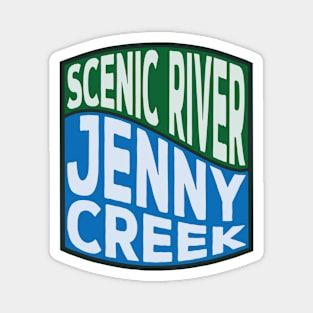 Jenny Creek Scenic River Wave Magnet