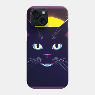 Retro Meow Phone Case