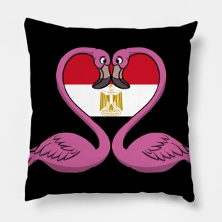 Flamingo Egypt Pillow