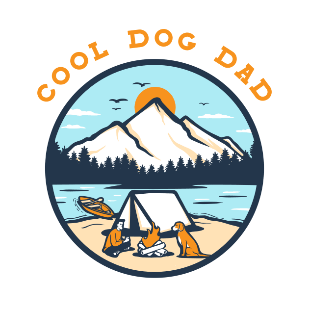 Outdoors Cool Dog Dad by pa2rok