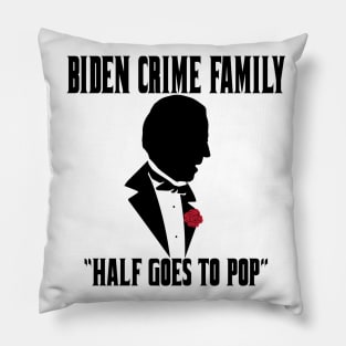 Hunter / Joe Biden Crime Family Burisma Laptop Fraud Pillow