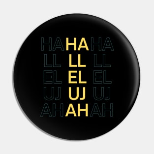 Hallelujah | Christian Saying Pin