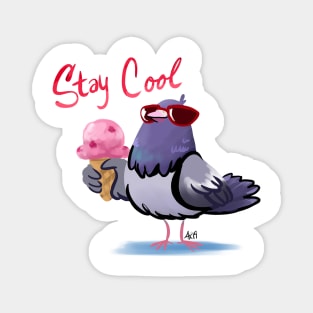 New York Icon: Cool Pigeon Magnet