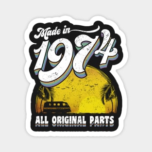 Made in 1974 All Original Parts Magnet
