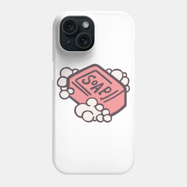 Soap is What You Need Phone Case by Contentarama