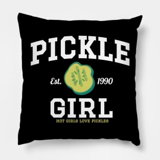 Pickle Girl Athletic Pillow