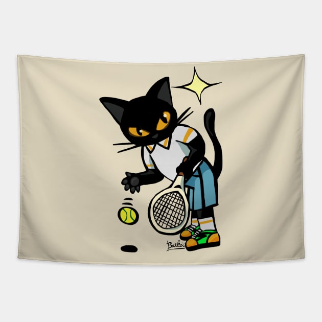 Tennis player Tapestry by BATKEI