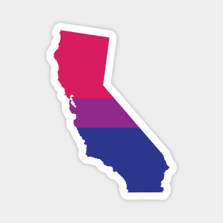 California Bi Pride Magnet