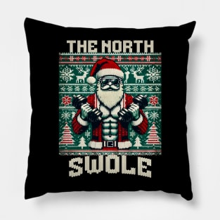 The North Swole | Funny Christmas Pillow