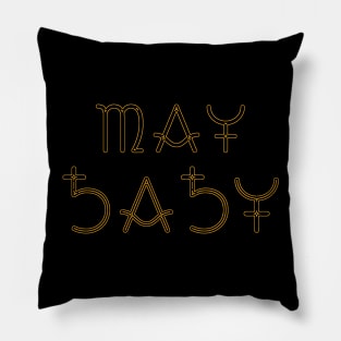 Month of May Pillow