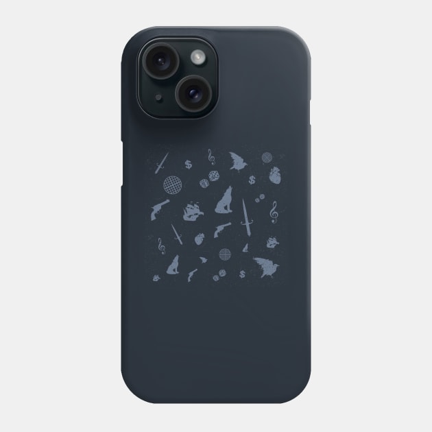 Six of Crows Pattern Phone Case by am2c