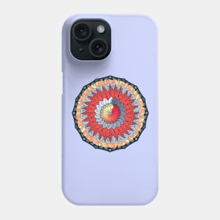 Auspicious Symbols Mandala T-Shirt Phone Case