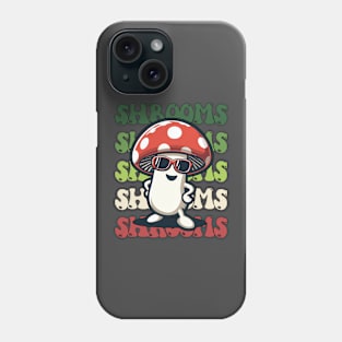 SHROOMS - Foraging - Fungi - Cottagecore - Retro Phone Case