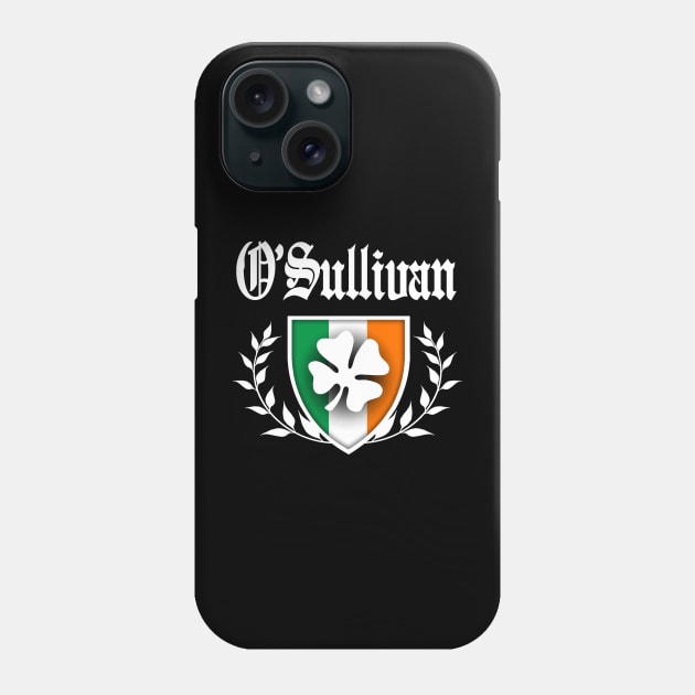 O'Sullivan Shamrock Crest Phone Case by robotface