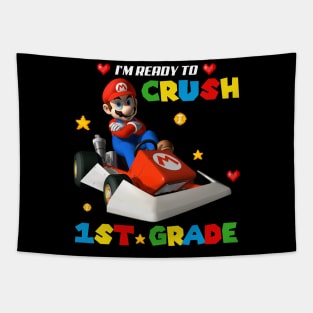 I'm Ready To Crush Personalized Back To School Gift For Kids Tapestry