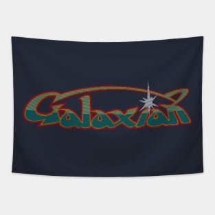 Galaxian Logo Tapestry