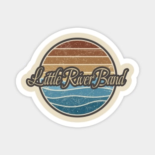 Little River Band Retro Waves Magnet