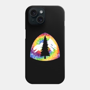 Pacific Crest Trail tie dye hangtag Phone Case