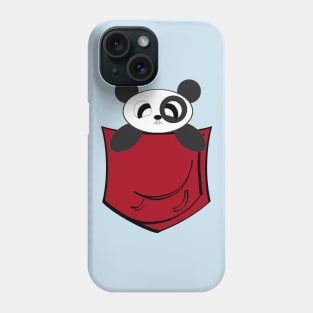 Pocket Panda Phone Case