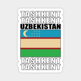 Flag of Uzbekistan Magnet