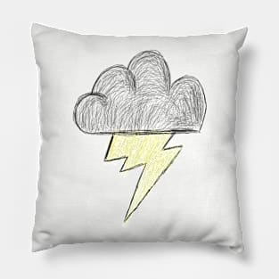 Thundersketch - Color Pillow